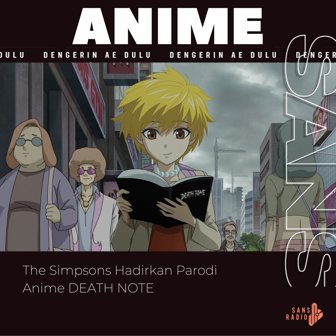 The Simpsons Hadirkan Parodi Anime DEATH NOTE